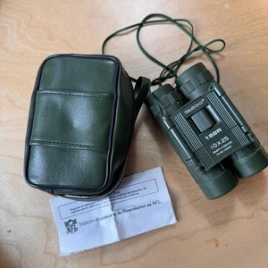 Tasco Vintage Fernglas Mit Ledercase 168R 10x25 - Bild 1 von 9