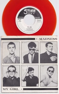 MADNESS * My Girl * 1980 BELGIUM ORANGE VINYL 7" 45 * UK SKA REVIVAL * - Picture 1 of 2