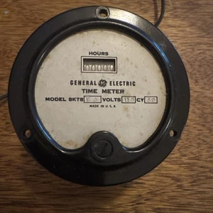 Vintage General Electric Time Meter 8kt8 f2 Untested Steam Punk - Bild 1 von 3