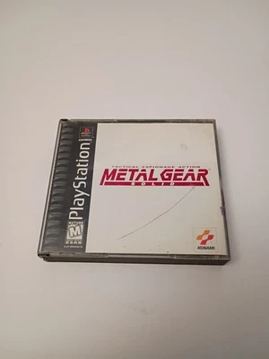 Metal Gear Solid Black Label CIB (Sony PlayStation 1) 2 CD PS1 PSX PROBADO ~ EN MUY BUEN ESTADO Foto 1 de 4