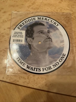 Freddie Mercury "Time Waits For No One" 7" Single Picture Disc Import Rare Queen - Image 1 of 2