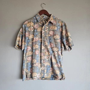 Vintage Kahala Hawaiian Shirt Men’s Large Made In Hawaii Floral Button Shirt - Picture 1 of 4