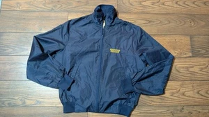 🔥 Giacca a vento grande vintage Waffle House logo blu 7 Indianapolis - Foto 1 di 10