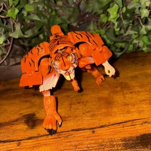 Animorphs Transformers Deluxe Jake Tiger Hasbro 1998 INCOMPLETE VTG Scholastic - Picture 1 of 6