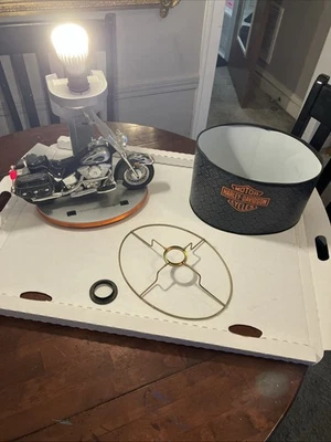 Harley-Davidson Lamp - Image 1 of 4
