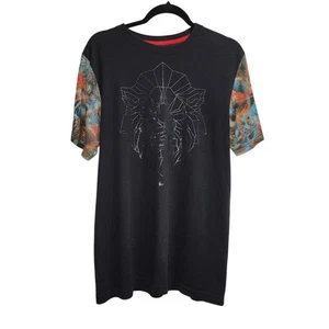 Nike Graphic T-Shirt Lebron James 10 Low Kurzarm Schwarz Tee Medium - Bild 1 von 8