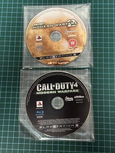 Call Of Duty 4 Modern Warfare & Modern Warfare 2 - Sony Playstation 3 Disc Only - Picture 1 of 3
