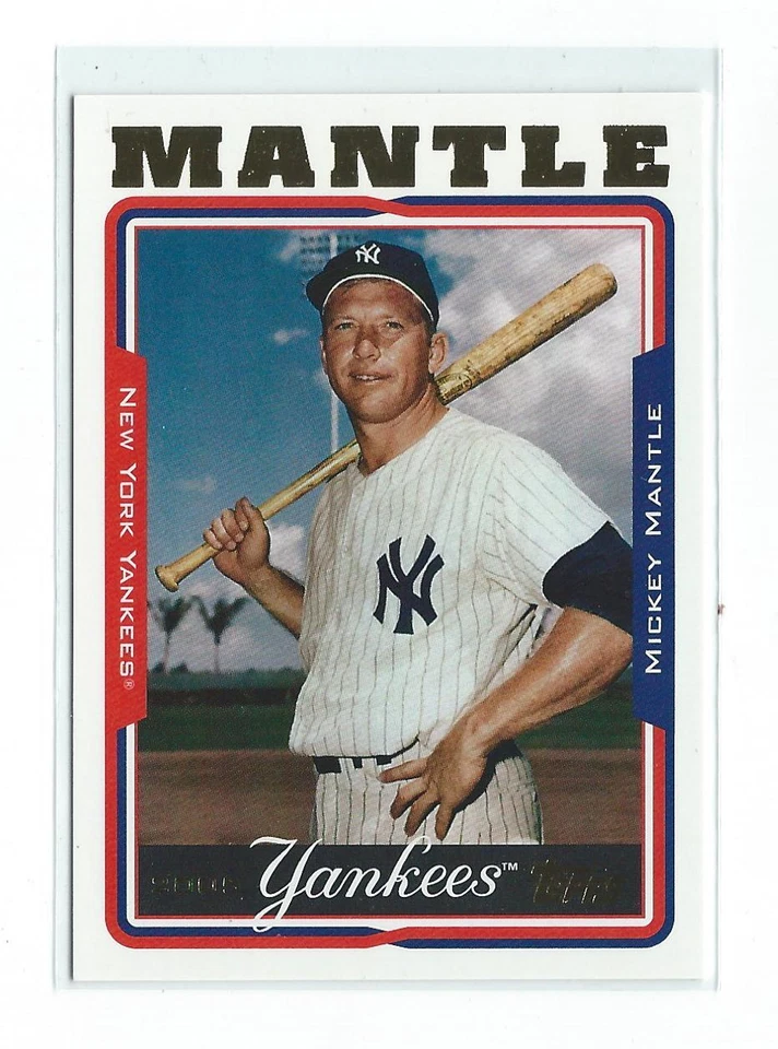 2006 Topps Mantle Collection #2005 Mickey Mantle 05 Yankees - Image 1 of 1