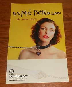 Esme’ Patterson We Were Wild Poster Original Promo 11x17 Indie Folk - Picture 1 of 1
