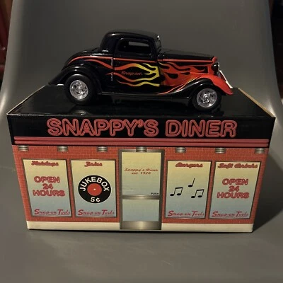 Snap-On Diecast 1934 Ford Three Window Coupe Street Rod Bank - Image 1 of 4