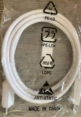 DISPLAYPORT CABLE E239426-CS AWM 20276 30V VW-1 I/II A/B FT1 HONGLIN LM - Image 1 of 4