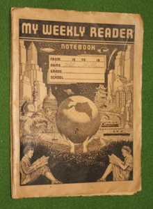 1930s MY WEEKLY READER Lot of 40 in Official WR BINDER Collectors MUST L@@K - Picture 1 of 8