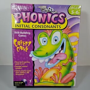 Learning Resources Phonics CD Rom NOS Creepy Cave windows 95/98 Macintosh - Picture 1 of 7