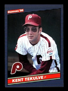1986 Donruss #111 Kent Tekulve Philadelphia Phillies - Bild 1 von 2