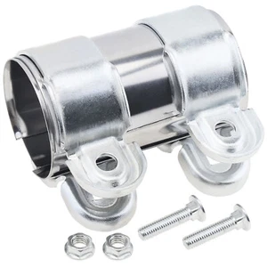 2.5 Inch Universal Serviceable Lap Joint Exhaust Band Clamp Automobile Modificat - Picture 1 of 11