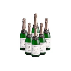 (Case of 6/$23 Each) Noughty 0.0% Non-Alcoholic Sparkling Chardonnay - Picture 1 of 5