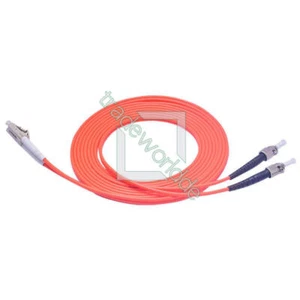LC UPC to ST UPC Fiber Patch Cable Cord Jumper Duplex MM Multi-mode 40M - Afbeelding 1 van 1