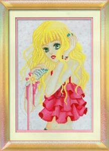 "Girl" 11CT cross stitch kits 40cm*54cm - Imagen 1 de 1