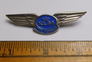 Spilla hostess junior KLM Dutch Airlines vintage - Foto 1 di 2
