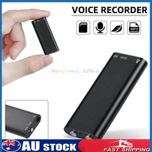 Mini Digital Voice Recorder 8GB USB Flash Drive Audio Recording Mp3 Player - Picture 1 of 10