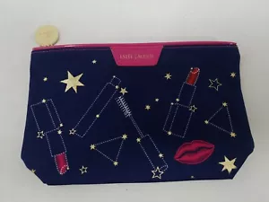 NEW Estee Lauder Star Printed Cosmetic Makeup Bag (j - Picture 1 of 3