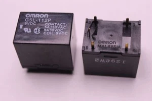 10 Stk. OMRON G5L-112P -9VDC Relais Kontakt 1Wechsler Relais Nr664 - Bild 1 von 1
