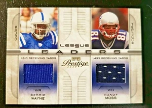 2008  Playoff Prestige League Leaders Materials #11 080/250 R Wayne R Moss - Picture 1 of 6
