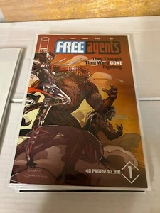 FREE AGENTS (2024 Image Comics) #1 NM Cover A Kurt Busiek 🔥🔥 - Picture 1 of 1