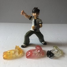 Bandai Ben 10 Character Figure with 3 Arm Plates 5" Action Figure - Complete