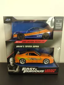 Jada Toys 2024 Fast & Furious Legacy Serie 2 Auto Set Silvia S15/Supra 1:32 - Bild 1 von 6
