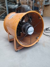 Ventilatore ASSIALE VENTOLA ASSIALE Turbo Ventola bauventilator baugebläse Ø 25cm 2580m³/h