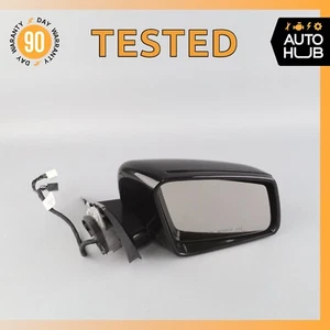 14-16 Mercedes W212 E350 E550 Sedan Right Side Rear View Door Mirror Black OEM - Picture 1 of 17
