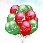 40 Pcs Christmas Party Favors Red Balloon Garland Green Ballons Indoor