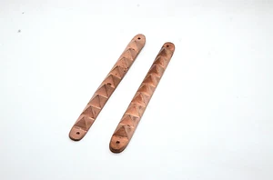 2 Copper Pyramid Divider Patti Strip for Partition and Dividing Home & Office - Picture 1 of 5
