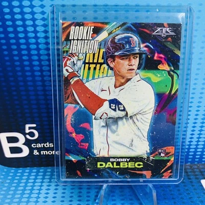 2021 Topps Fire Bobby Dalbec Rookie Ignition foil RC card Red Sox - Image 1 of 2