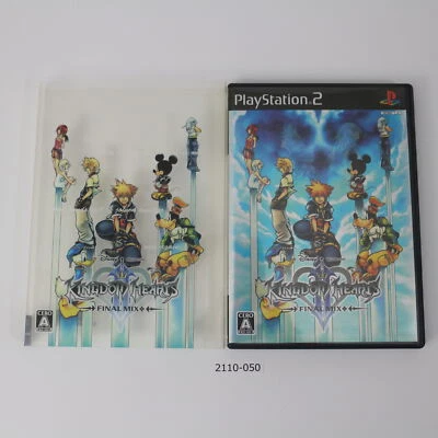 PS2 Kingdom Hearts 2 II Final Mix + Working NTSC-J Japan 2110-050 ' - Image 1 of 4