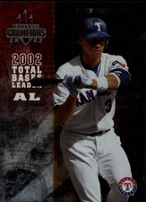 2003 (RANGERS) Donruss Champions Metalized #254 Alex Rodriguez/100