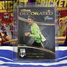 2023/24 CA Traders Decorated Trading Card Chris Green Sydney Thunder D30 BBL New