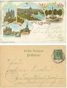 1899 Germany Gruss aus Limburg - cover - Picture 1 of 1