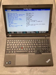 Lenovo ThinkPad L540 i3-4000M 4GB RAM NO HDD NO OS Power Adapter Included - Picture 1 of 5