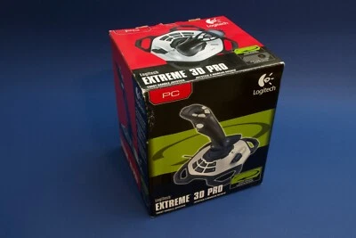 Logitech Extreme 3D Pro Computer Twist Handle Joystick 963290-0403 USB - Image 1 of 4