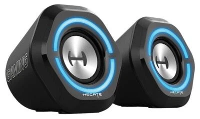 Hecate G1000 10W USB Gaming Speakers with Bluetooth, Black - G1000-BLACK - Image 1 of 4