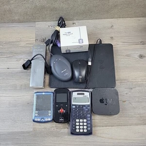 Electronics Lot Mixed Apple Microsoft Texas Instruments Zire Sharper Image - Picture 1 of 11