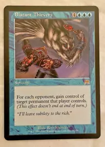 1x Blatant Thievery - Assalto - MTG - Magic the Gathering - LP - Foto 1 di 2