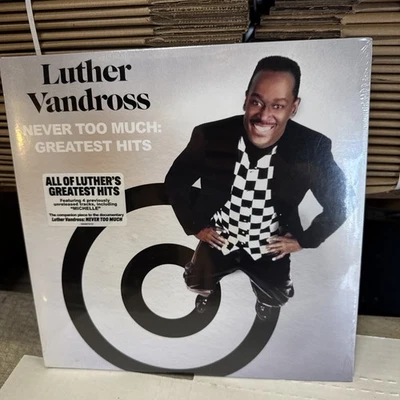 Never Too Much: Greatest Hits by Luther Vandross 2XLPs Sealed Hype Sticker 2024 - Image 1 of 2