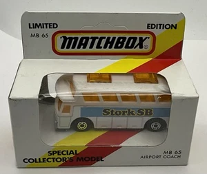 1981 Matchbox Stork SB Airport Coach MB65 - Picture 1 of 5