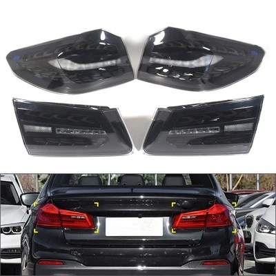 Tail Light Rear Lamp Brake Light For BMW G30 M5 F90 2017-2020 Gray - Image 1 of 4