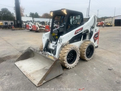 2023 Bobcat S590 Skid Steer Wheel Loader Tractor Aux Hyd BKT LOW HOURS bidadoo - Image 1 of 4