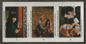 SOMPORTEX-YOU ONLY LIVE TWICE (FILM STRIPS) JAMES BOND 1969-#67#68#69- SCARCE!! - Picture 1 of 2
