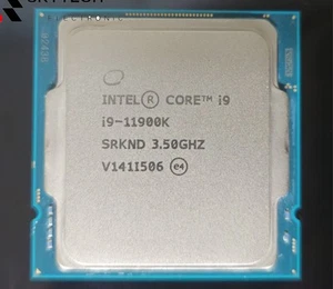 Intel Core i9-11900K SRKND 8 núcleos hasta 5,3 GHz CPU - Sin caja - Solo CPU - Imagen 1 de 4